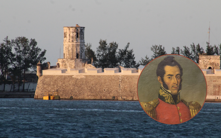 Castillo de San Juan de Ulua y Plano de La Ciudad De Veracruz