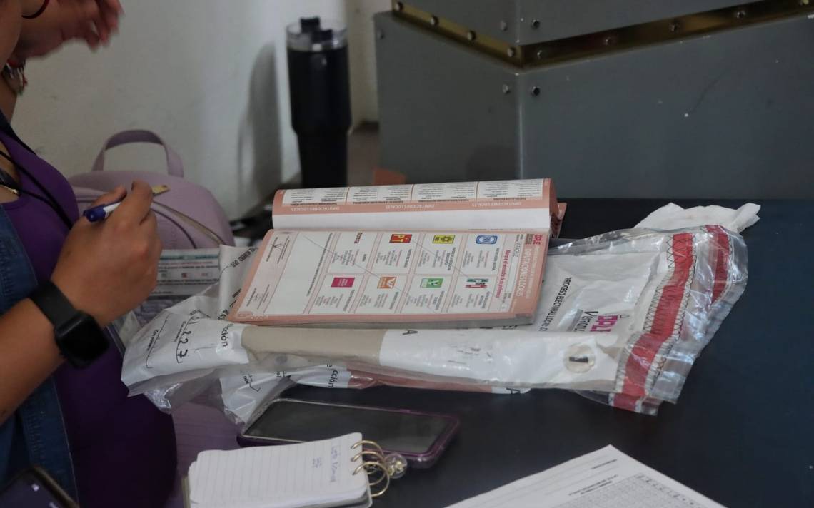 Resultados del PREP en Veracruz en la elección de diputaciones  