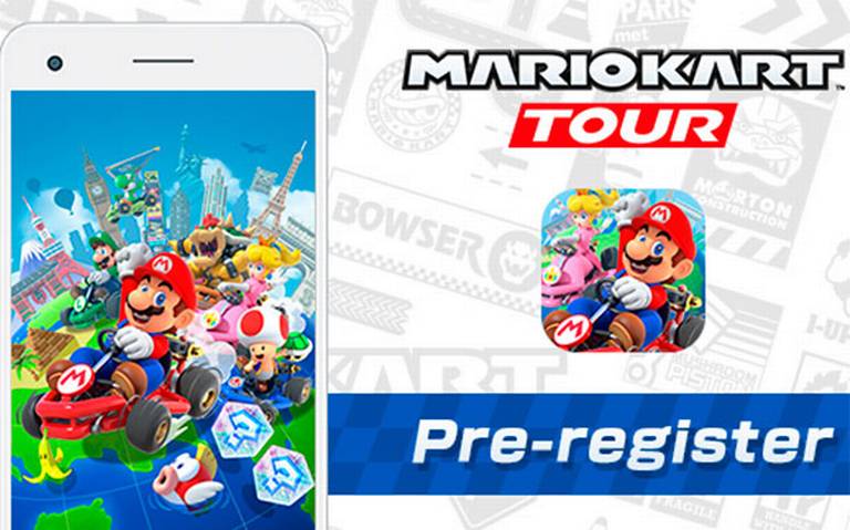 como jugar Mario kart tour en teléfono 