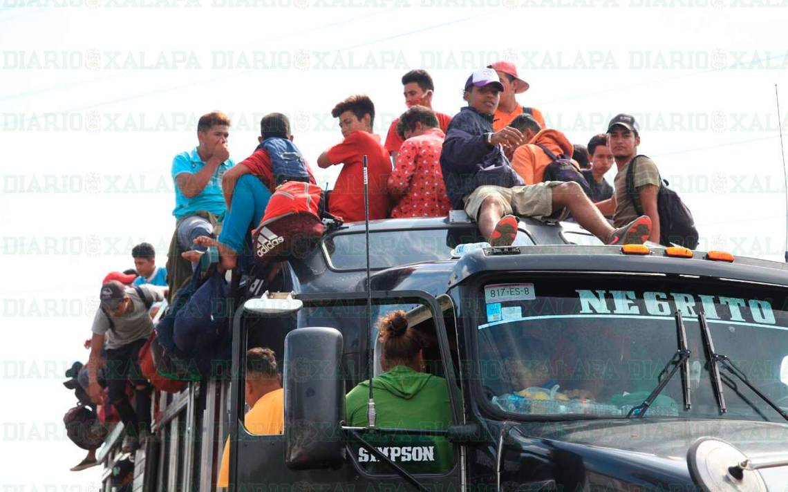 Caravana de migrantes centroamericanos se ha vuelto un riesgo para