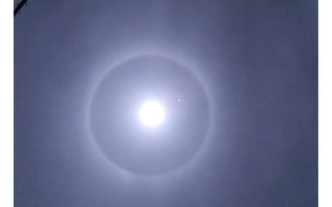 Fenômeno do halo solar foi visto por moradores de Cabrobó